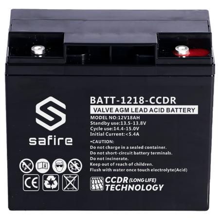SAFIRE BATT-1218-CCDR