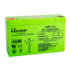 UPOWER BATT-6012-U