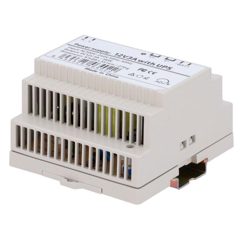 STEADY DC12V3A-DIN-UPS-P