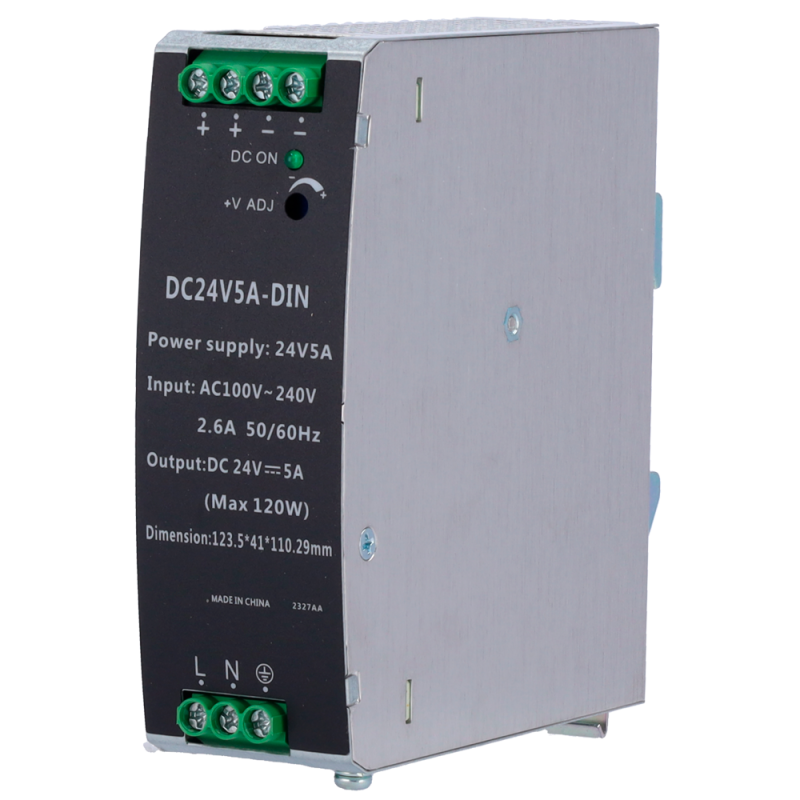 MARCA BLANCA DC24V5A-DIN