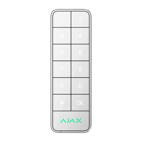 AJAX FIBRA-KEYPADOUTDOOR-W