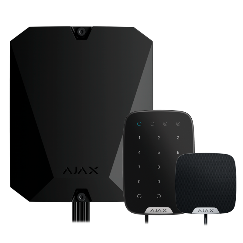 AJAX FIBRA-KIT1-PRO-4G-B