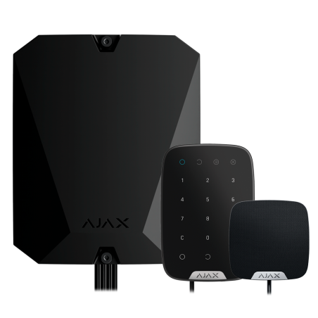 AJAX FIBRA-KIT1-PRO-4G-B