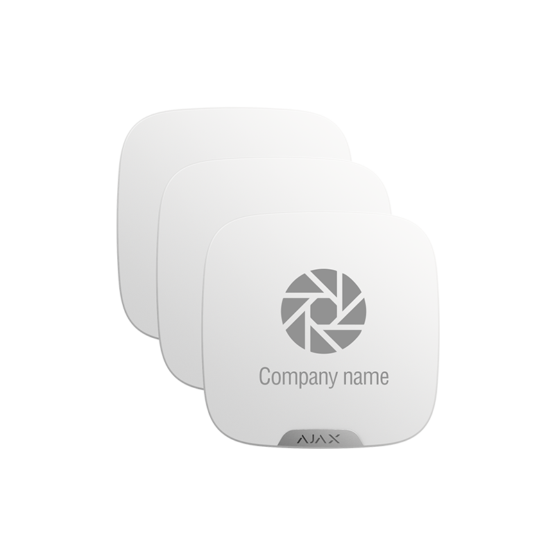 AJAX 10XAJ-BRANDPLATES-W