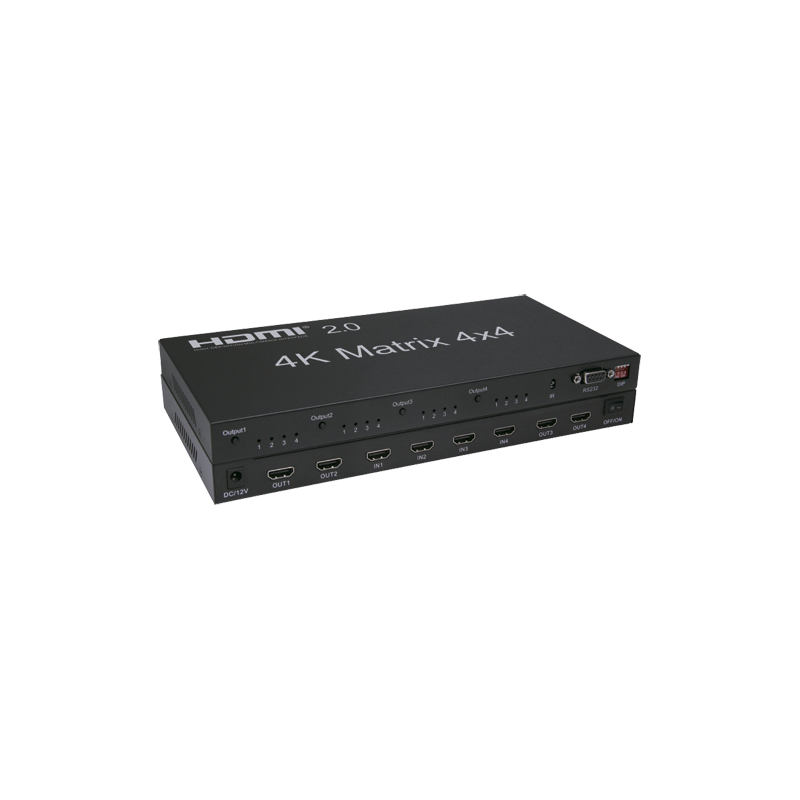 MARCA BLANCA HDMI-MATRIX-4X4-4K