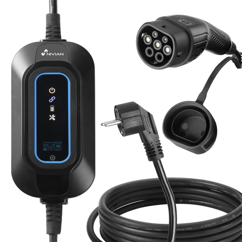 NIVIAN NV-EVCHARGER-PORTABLE-SCHUKO