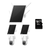 NIVIAN NV-KIT4GSOLAR430-2CAM-32GB