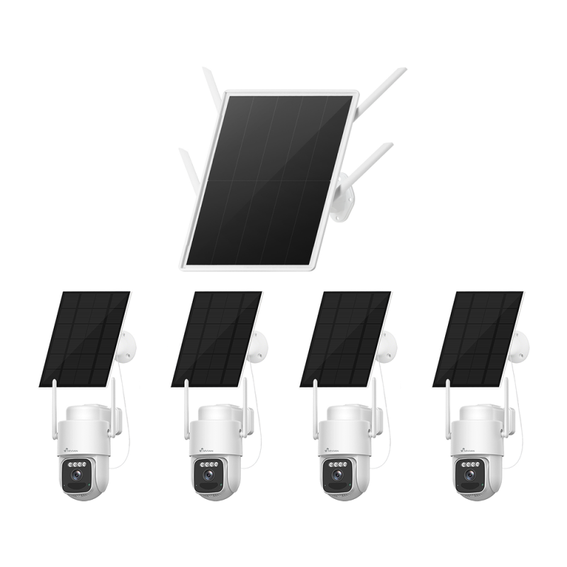NIVIAN NV-KIT4GSOLAR430-4CAM