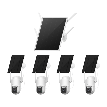 NIVIAN NV-KIT4GSOLAR430-4CAM