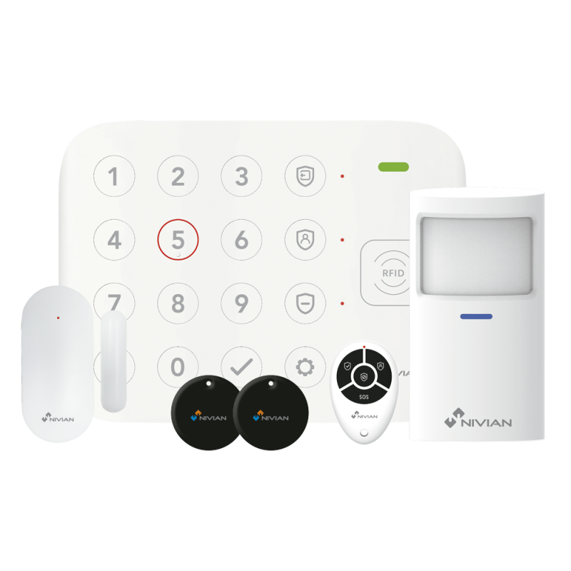 NIVIAN SMART NVS-KEYPADALARM-W