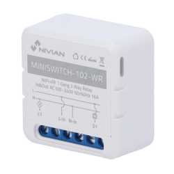 NIVIAN SMART NVS-MINISWITCH-102-WR
