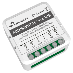 NIVIAN SMART NVS-MINISWITCH-202-WR