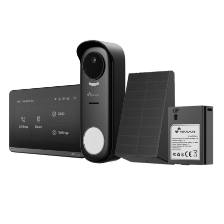 NIVIAN NVS-VIDEOINTERCOM-WIRELESS-SOLAR