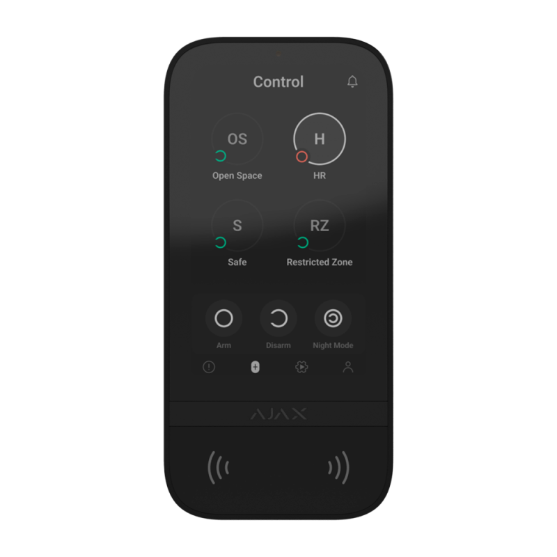 AJAX AJ-KEYPADTOUCHSCREEN-B