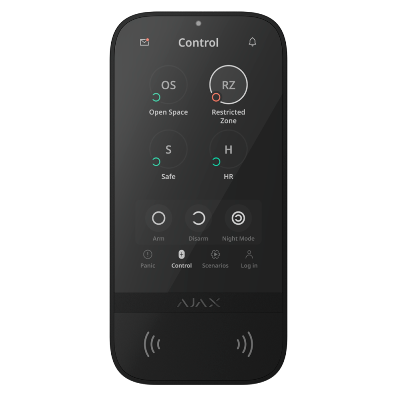 AJAX AJ-KEYPADTOUCHSCREEN-G3-B