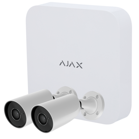 AJAX AJ-NVRKIT108-2XBULLET-W