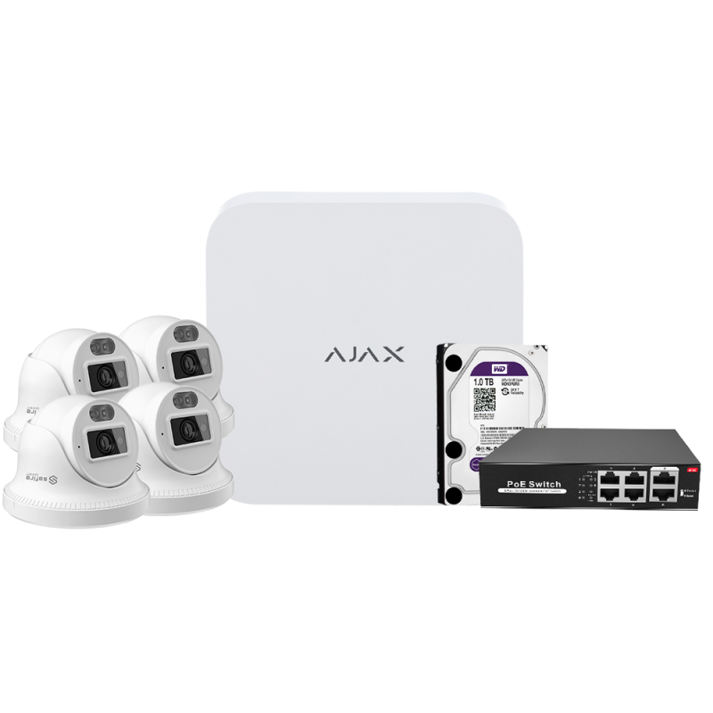 AJAX AJ-NVRKIT108T-4