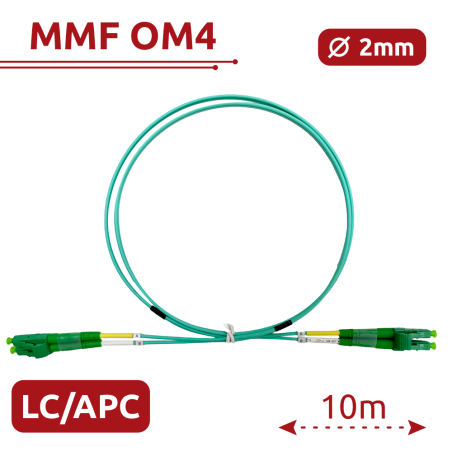 SAFIRE SF-LC-APC-LC-APC-OM4-DX-10M-A