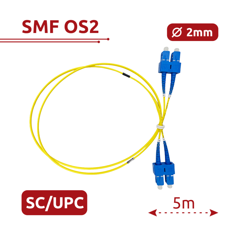 SAFIRE SF-SC-UPC-SC-UPC-OS2-DX-5M-Y