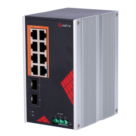 SAFIRE SF-SWI1008HIPOE-GF-AC-130-DIN