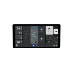 SHELLY SH-WALL-DISPLAY-X2I-SILVER
