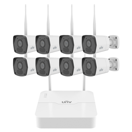 UNIVIEW UV-KIT/NVR301-08S4-LW/8*IPC2122LB-AF28WK-WF