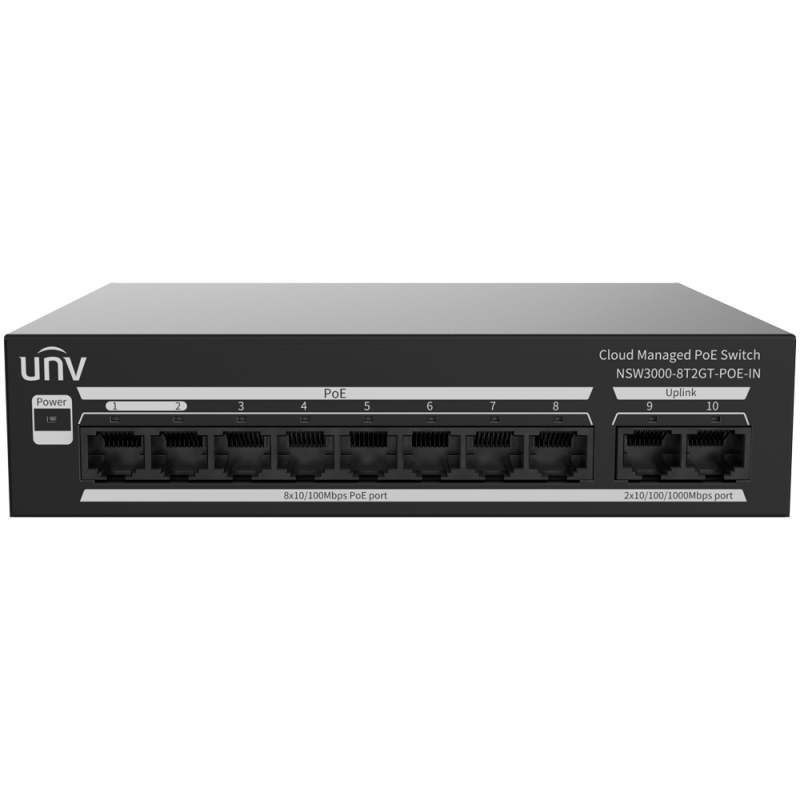UNIVIEW UV-NSW3000-8T2GT-POE-IN