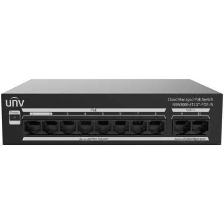 UNIVIEW UV-NSW3000-8T2GT-POE-IN