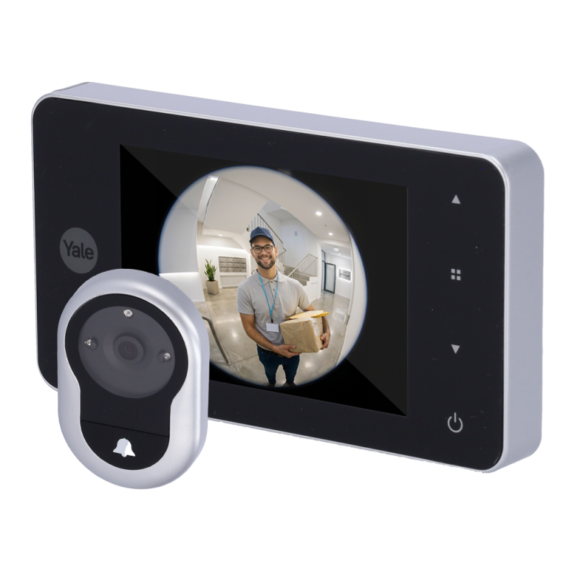 YALE YALE-DOORVIEWER4500-SILVER