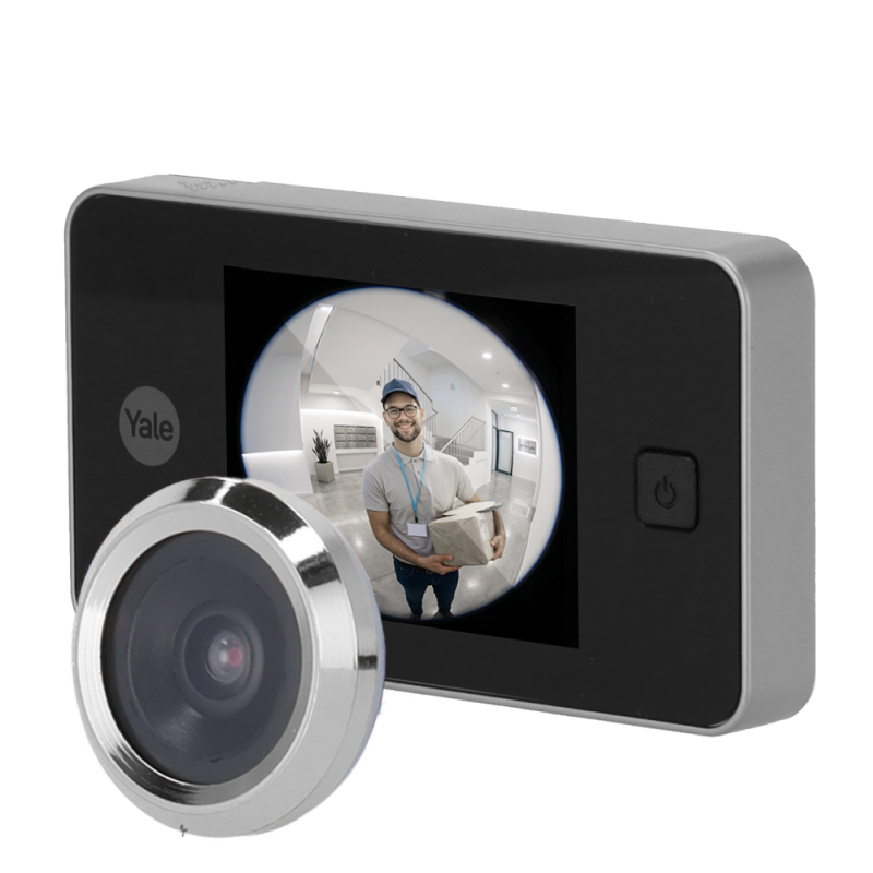 YALE YALE-DOORVIEWER500-SILVER