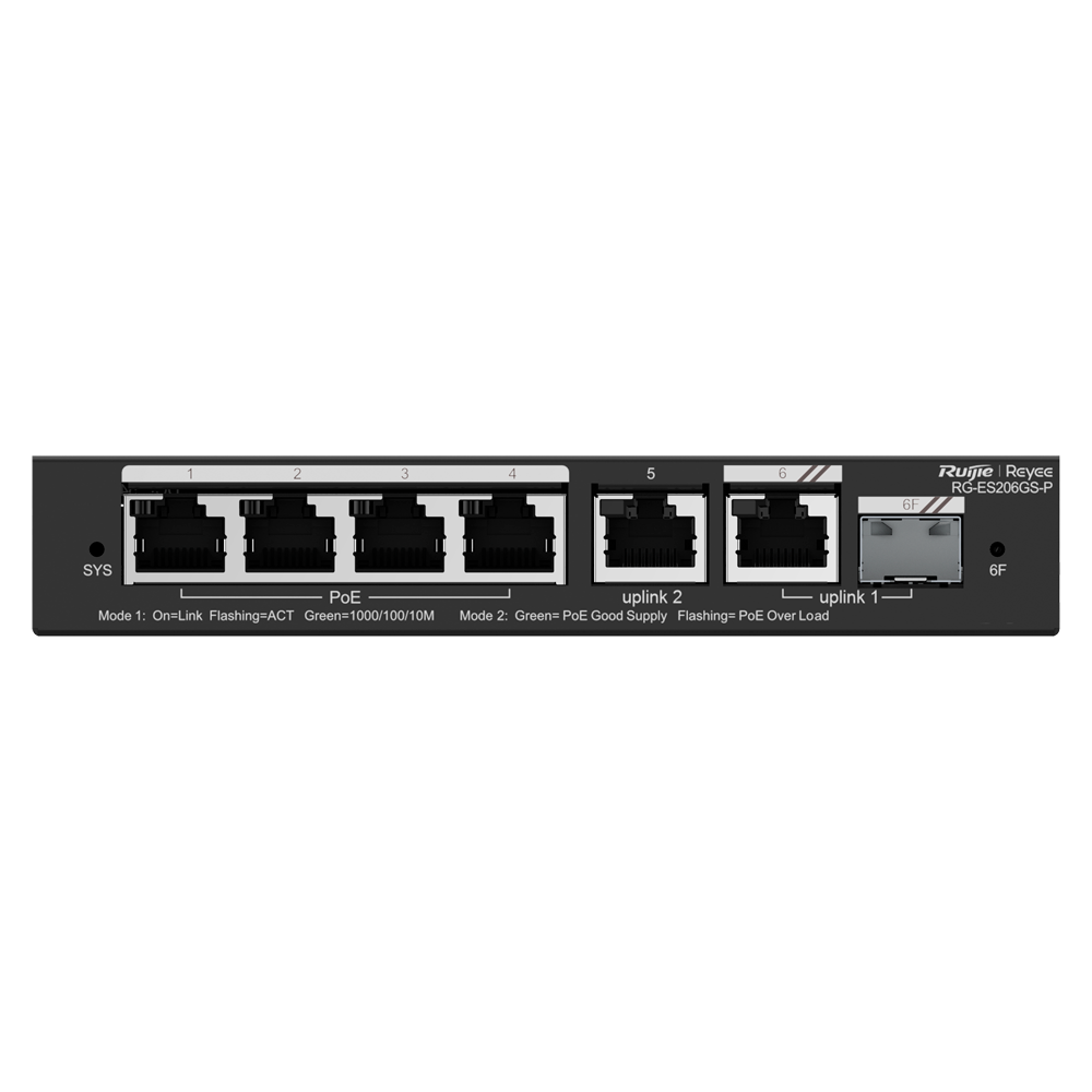 RG-ES206GS-P - Imagen 2