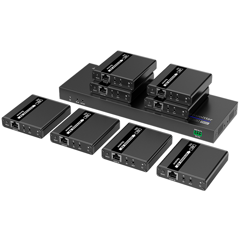 HDMI-SPL-1x8-4K30-CAT6 - Imagen 3