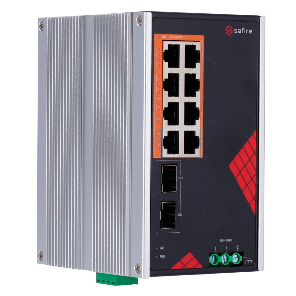 SF-SWI1008HIPOE-GF-AC-130-DIN - Imagen 3