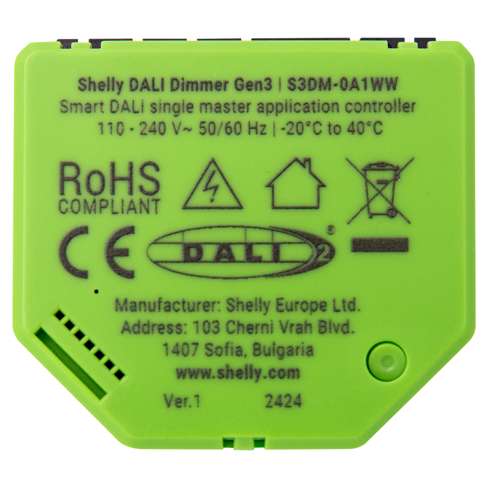 SH-DALI-DIMMER-GEN3 - Imagen 3