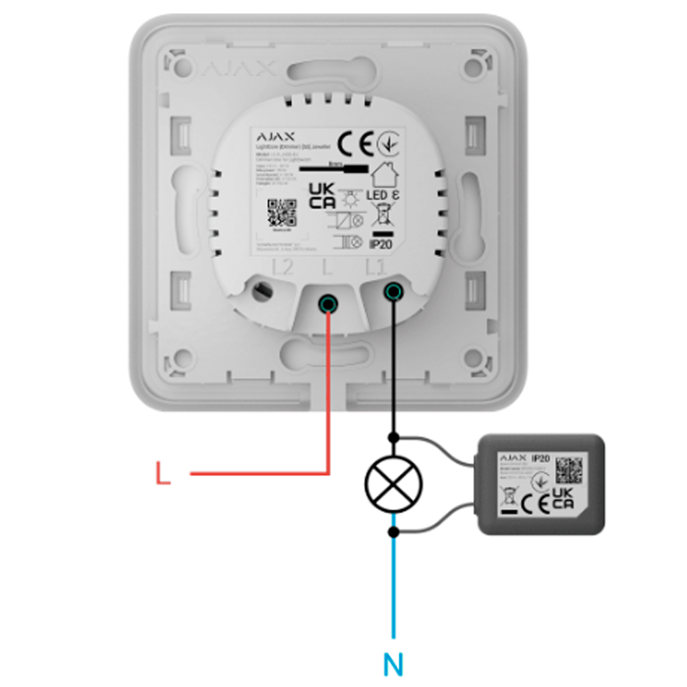 AJ-LIGHTCORE-DIMMER-VERT - Imagen 5