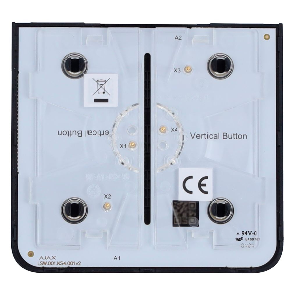 AJ-SIDEBUTTON-1G2W-B-VERT - Imagen 4